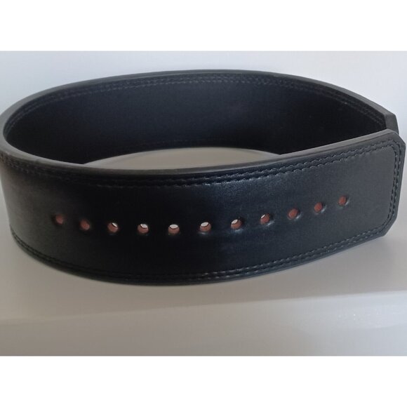 Manueklear 10mm Leather Weightlifting Belt Olive Drab 39-45” NO HARDWARE! - Picture 3 of 9